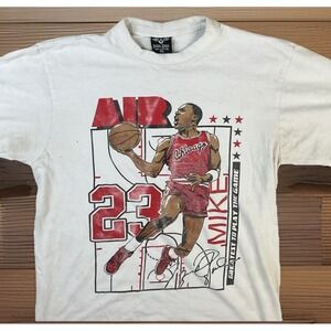 Vintage‎ Michael Jordan Air 23 T-Shirt Flying Horse Greatest To Play The Game XL